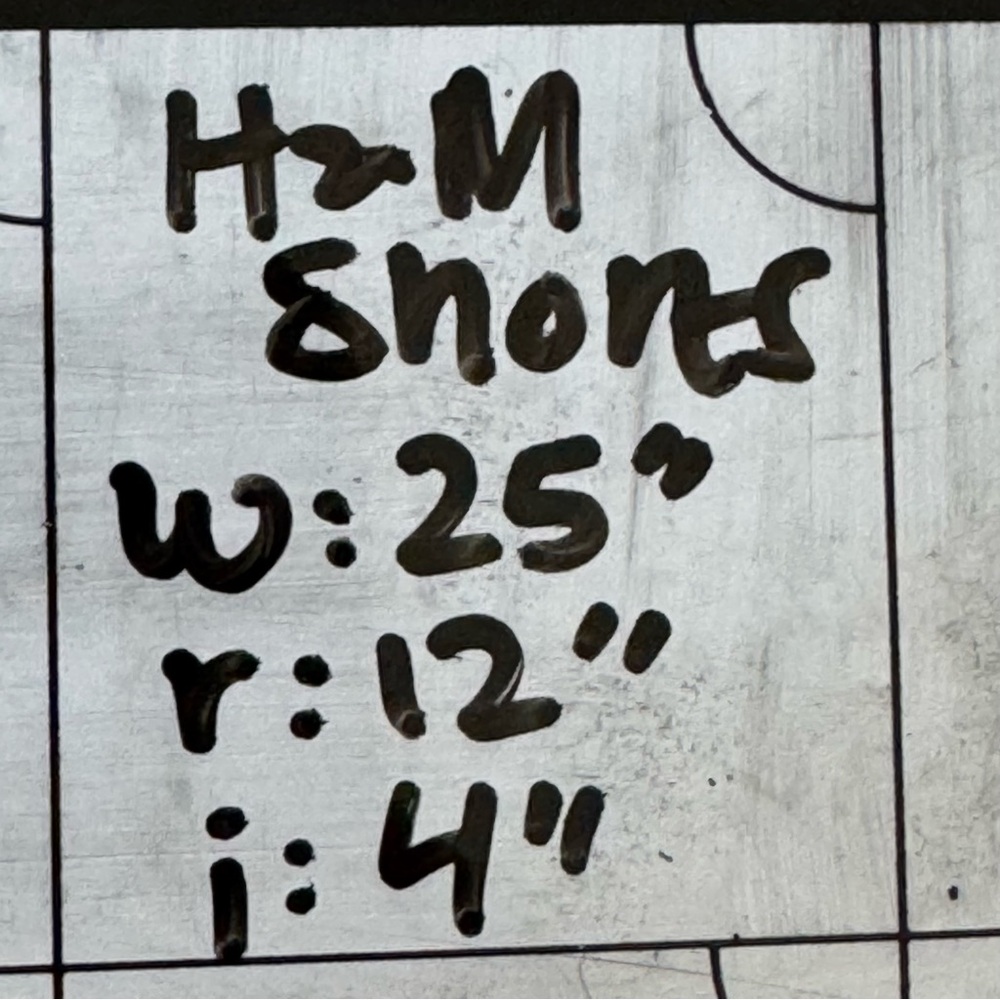 H&M Cotton Shorts High Rise Drawstring - Picture 9 of 9